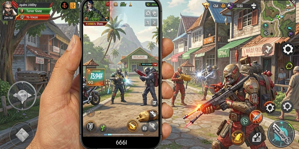 Tampilan antarmuka aplikasi 666I yang modern dan intuitif.