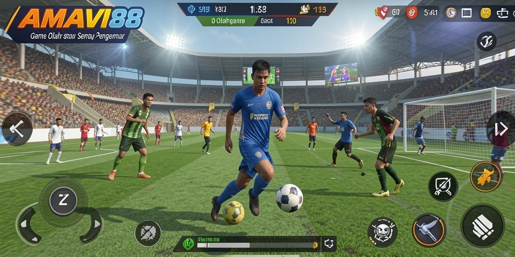 Tampilan gameplay AMAVI88 yang dinamis dan menarik.
