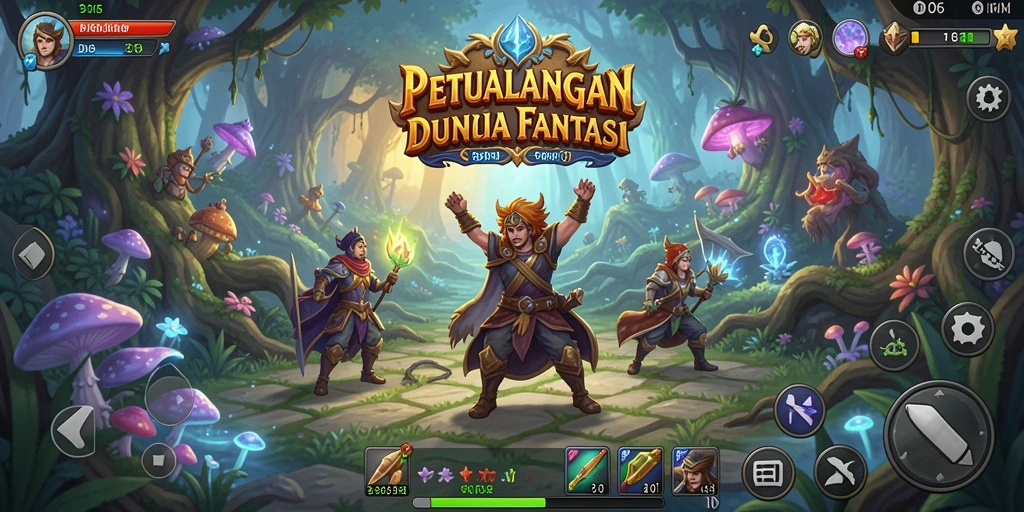 Screenshot gameplay D06 menampilkan karakter dalam petualangan seru.