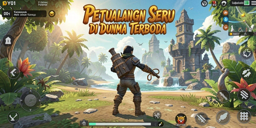 Tampilan gameplay Open World yang mendebarkan di DY01.