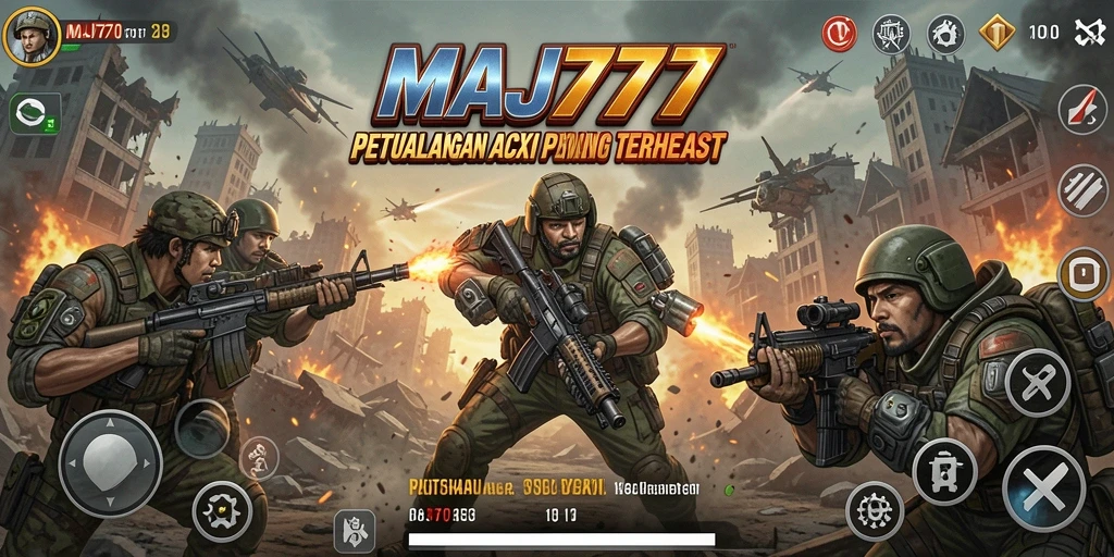 Screenshot dari gameplay seru MAJ777 yang mendebarkan.