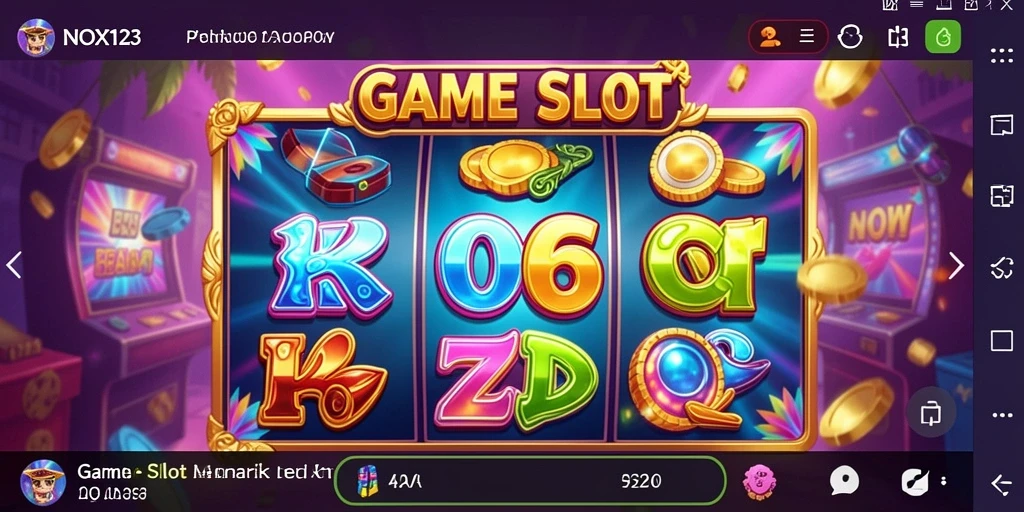 Tampilan menarik dari gameplay Slot NOX123 yang seru.