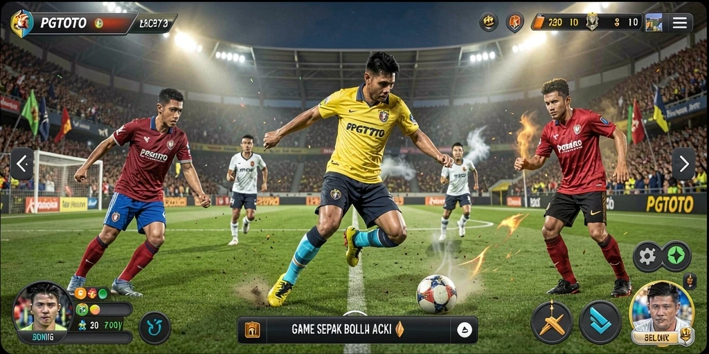 Tampilan gameplay PGTOTO yang menegangkan dan penuh aksi di lapangan.