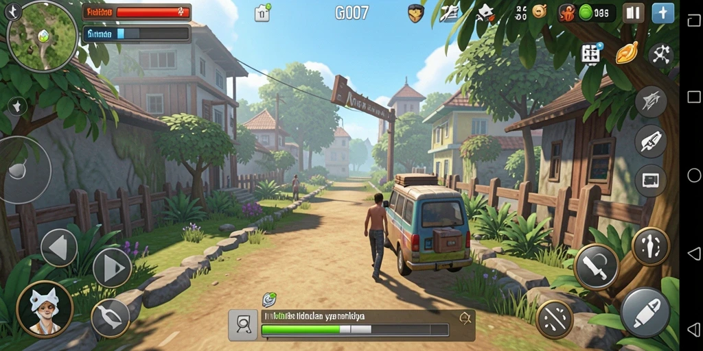 Screenshot utama PRG007 menampilkan gameplay simulasi yang menarik.