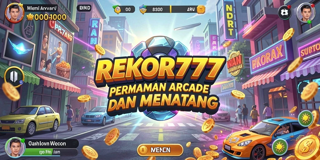 Tangkapan layar utama <strong>REKOR777</strong> menampilkan aksi seru dalam permainan Arcade.