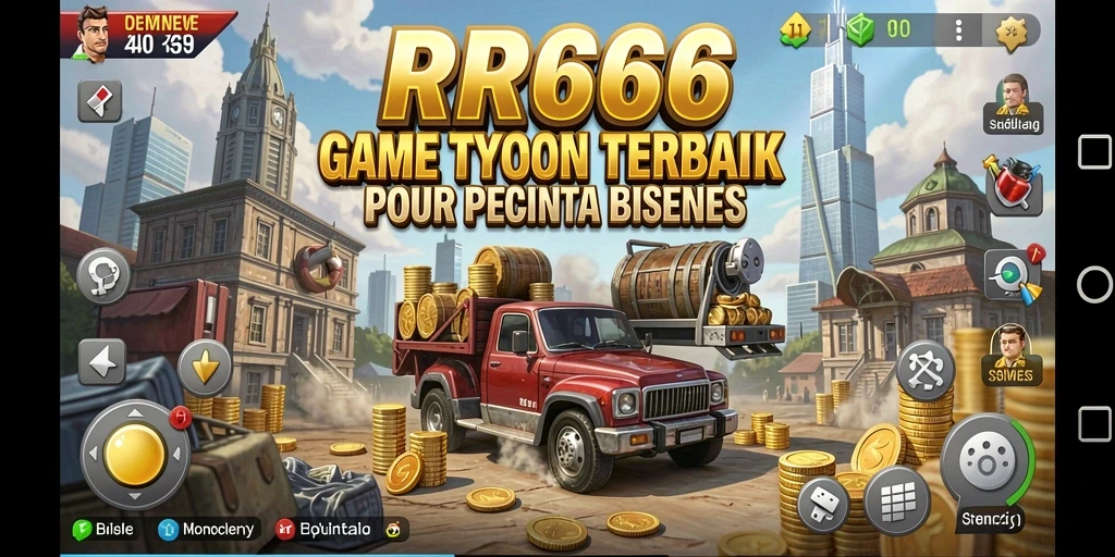 Screenshot dari gameplay RR666 menampilkan pengalaman Tycoon yang seru dan mendalam.