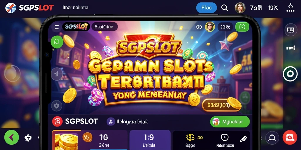 Tampilan gameplay menegangkan dan grafik memukau di SGPSLOT.